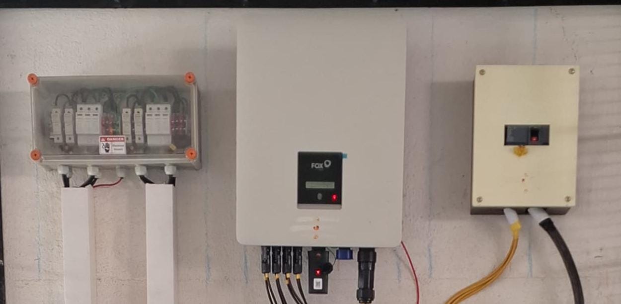 FOX ESS 25 kw solar inverter